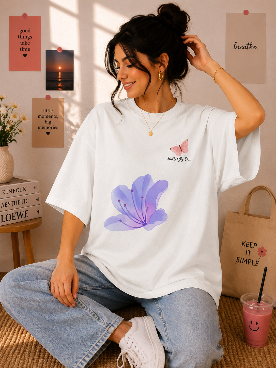 🦋 Butterfly Era Oversized Tee