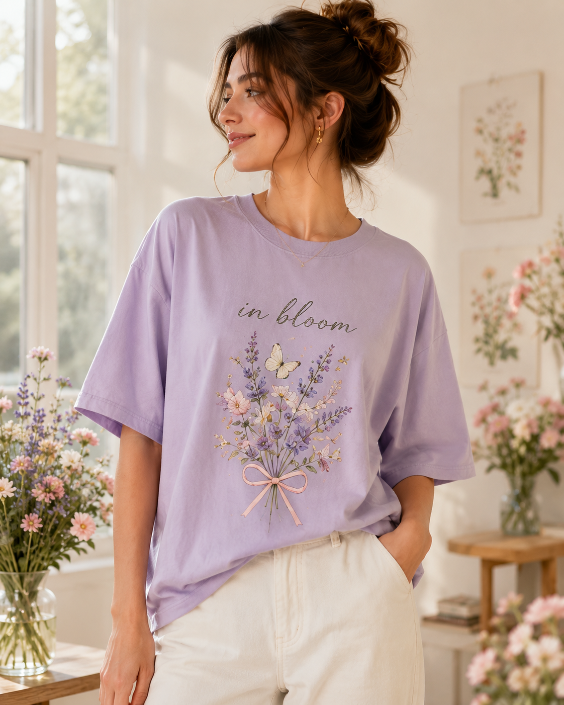 In Bloom Oversized T-Shirt