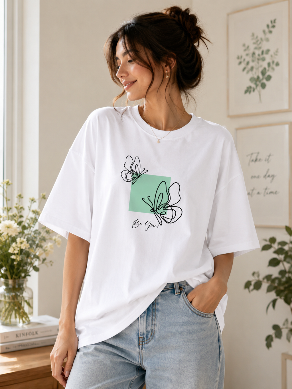 Be You ! oversized T shirt